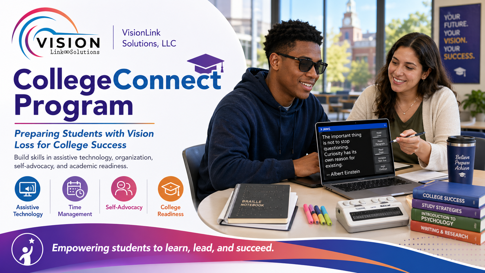 image of a collegeconnect session on study skills